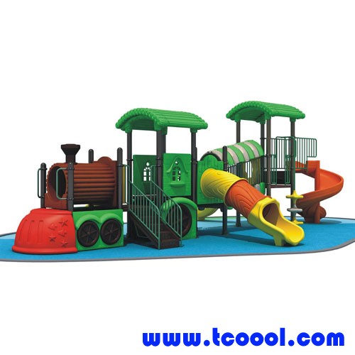 Tincool Amusement Outdoor Playground Kids Amusement Park Equipment Galvanized Steel LLDPE