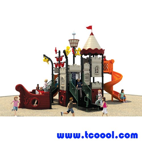 Tincool musement Outdoor garden Equipment Children Kids Swing Slides Set