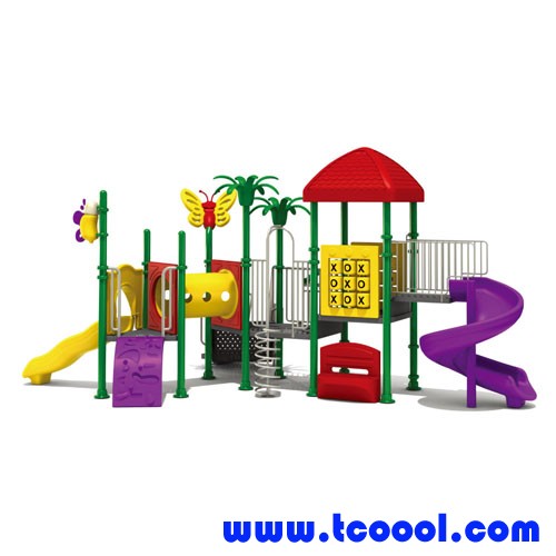 Tincool Amusement Colorful Safe EU Standard Large Amusement Outdoor Playground TC-A140012
