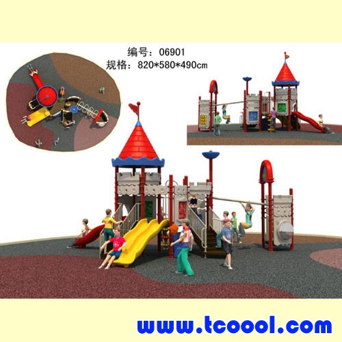 Tincool Amusement School Use Children Outdoor Amusement Playground Model TC-B140033