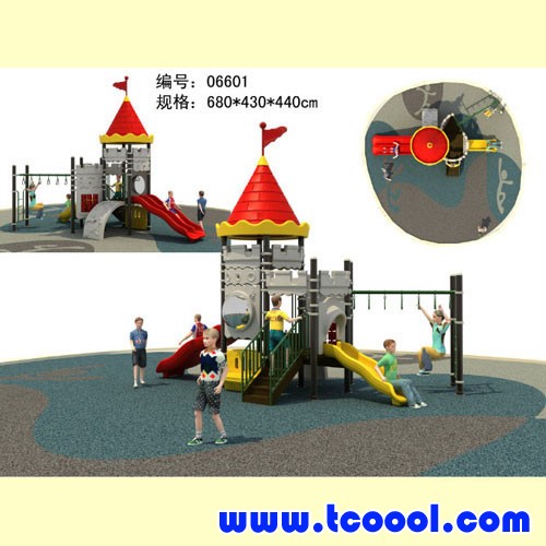 Tincool Amusement Outdoor Slide Outdoor Playground with Multi Function Model TC-B140036