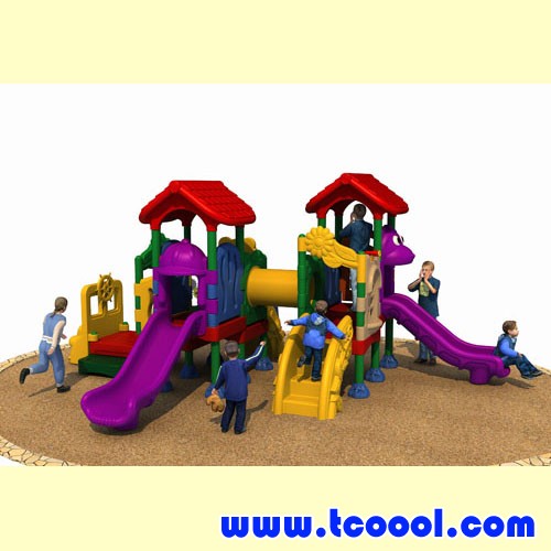 Tincool Amusement Fashion Plastic Outdoor Playground Model TC-B140041