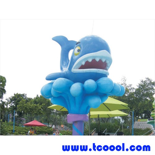 Tincool Amusement Water Spray Whale Spray