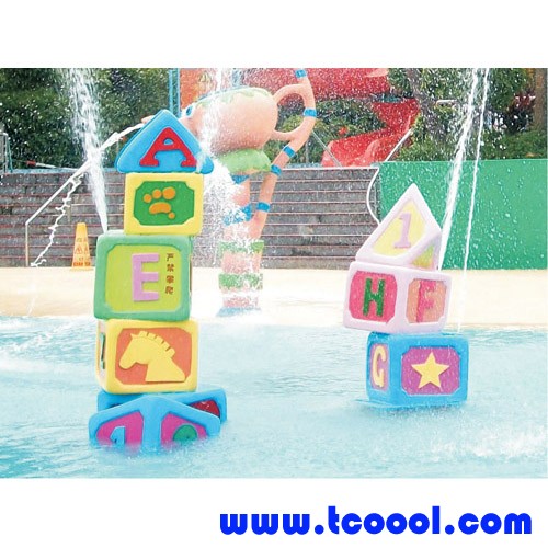 Tincool Amusement Water Park Play Building Block Spray