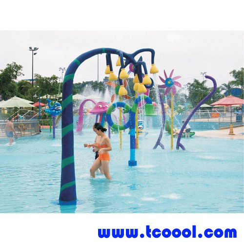 Tincool Amusement Water Park Flower Spray for Sale