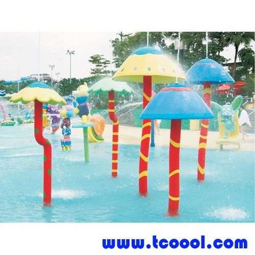 Tincool Amusement Water Fun Spray Unberlla Spray Five piece One Set