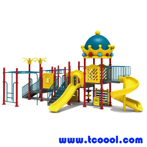 Tincool Amusement Children Outdoor Playround Equipment with Slide TC-A140016