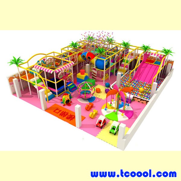 Tincool Amusement Indoor Soft Playground Naughty Castle