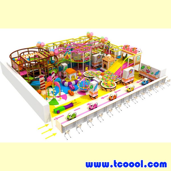  Tincool Amusement Indoor Soft Playground for Shopping Mall KFC