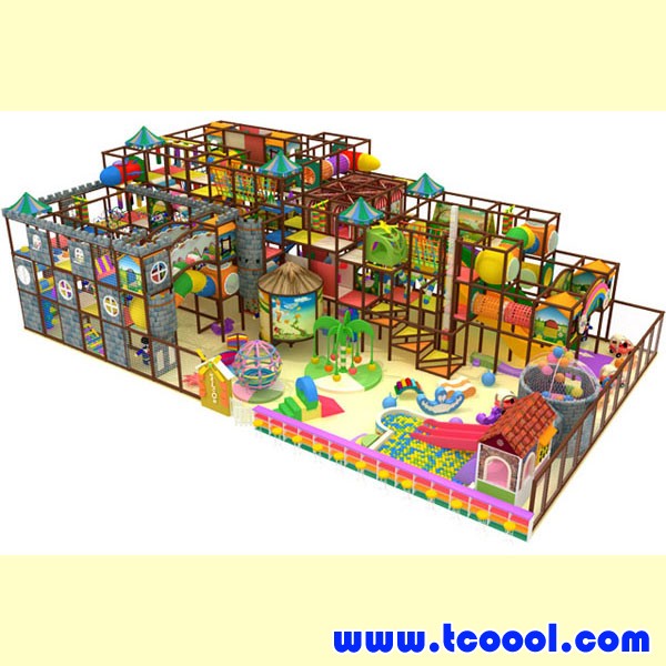 Tincool Amusement Soft Playground Children Naughty Caslte for Shopping Mall