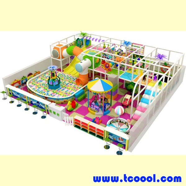 Tincool Amusement 2014 New Designed Soft Indoor Playground for Park
