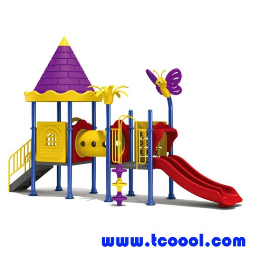 Tincool Amusement Outdoor Playground with Slide 
